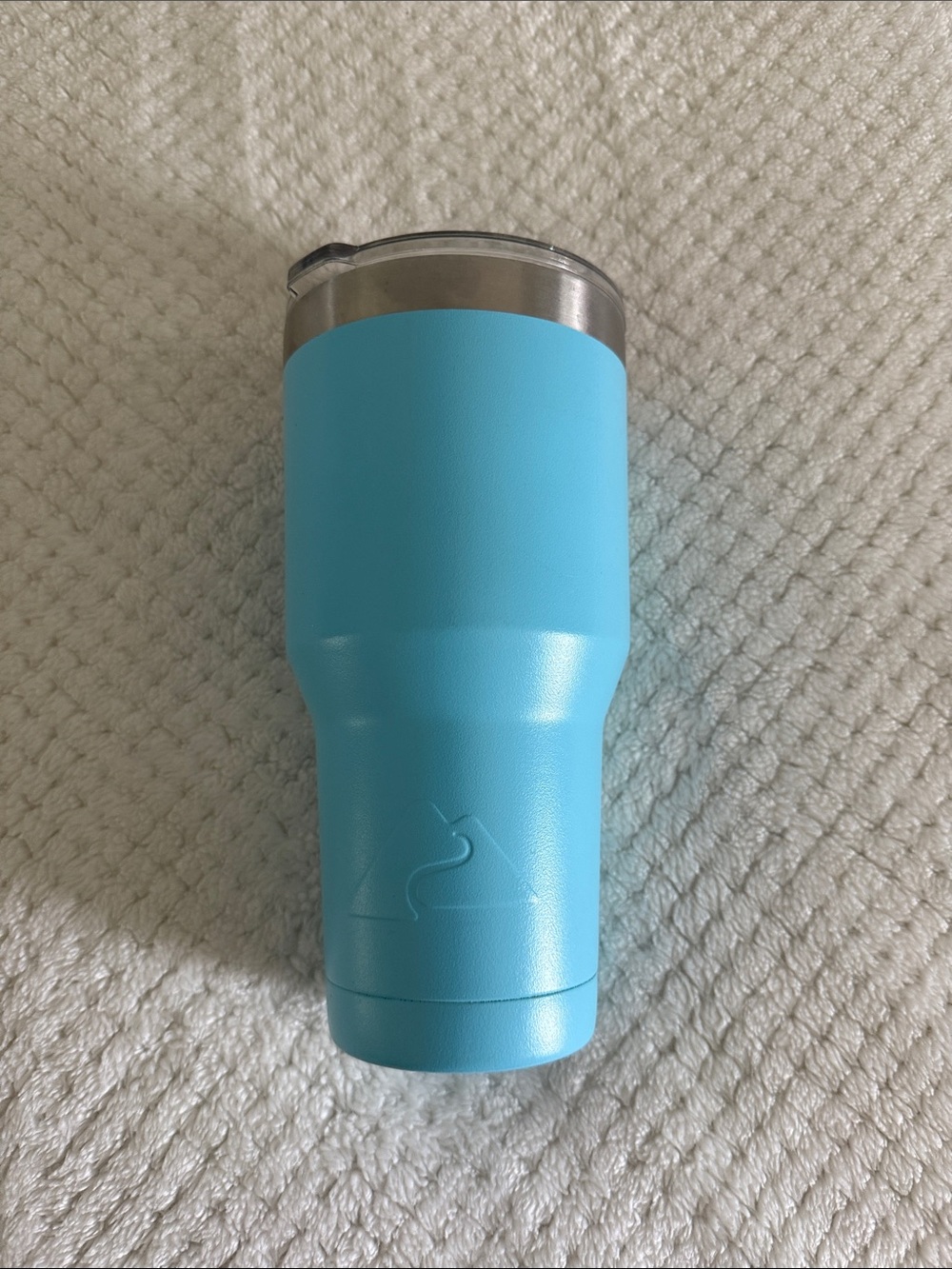 Ozark Trail Aqua Blue Insulated Travel Tumbler